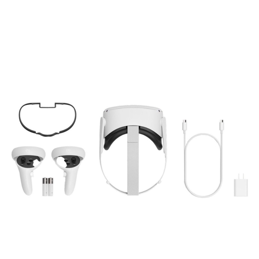 Oculus Quest 2 with accessories